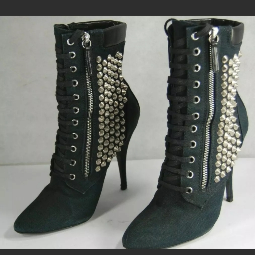 Giuseppe Zanotti x Balmain Stilletto Booties 40 9